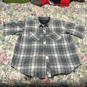 Orvis men’s short sleeve button down xxl